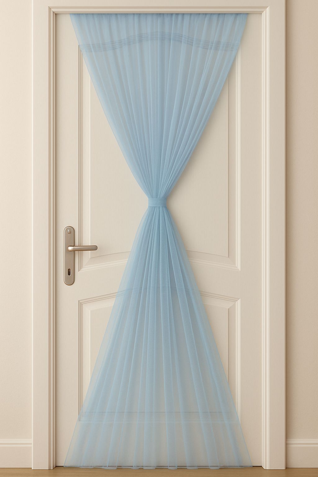 Mavi Grek Kapı Tülü 8 Metre