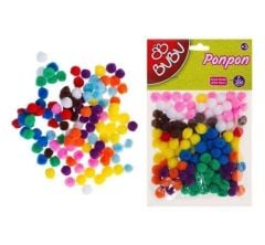 1 Cm Peluş Ponpon Süs