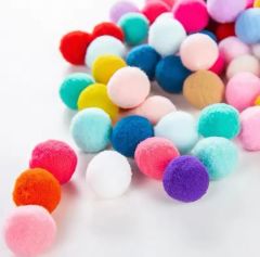 3 Cm Peluş Ponpon