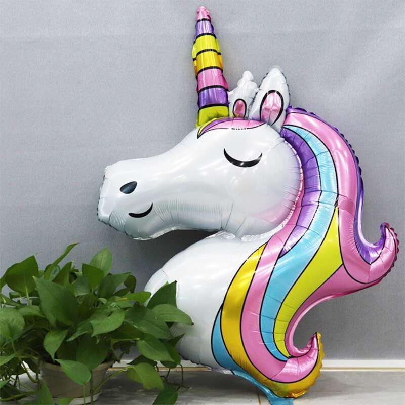 Unicorn Makaron Folyo Balon