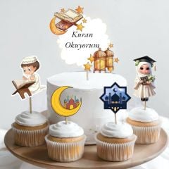 Kuran Okuyorum Pasta Süsü