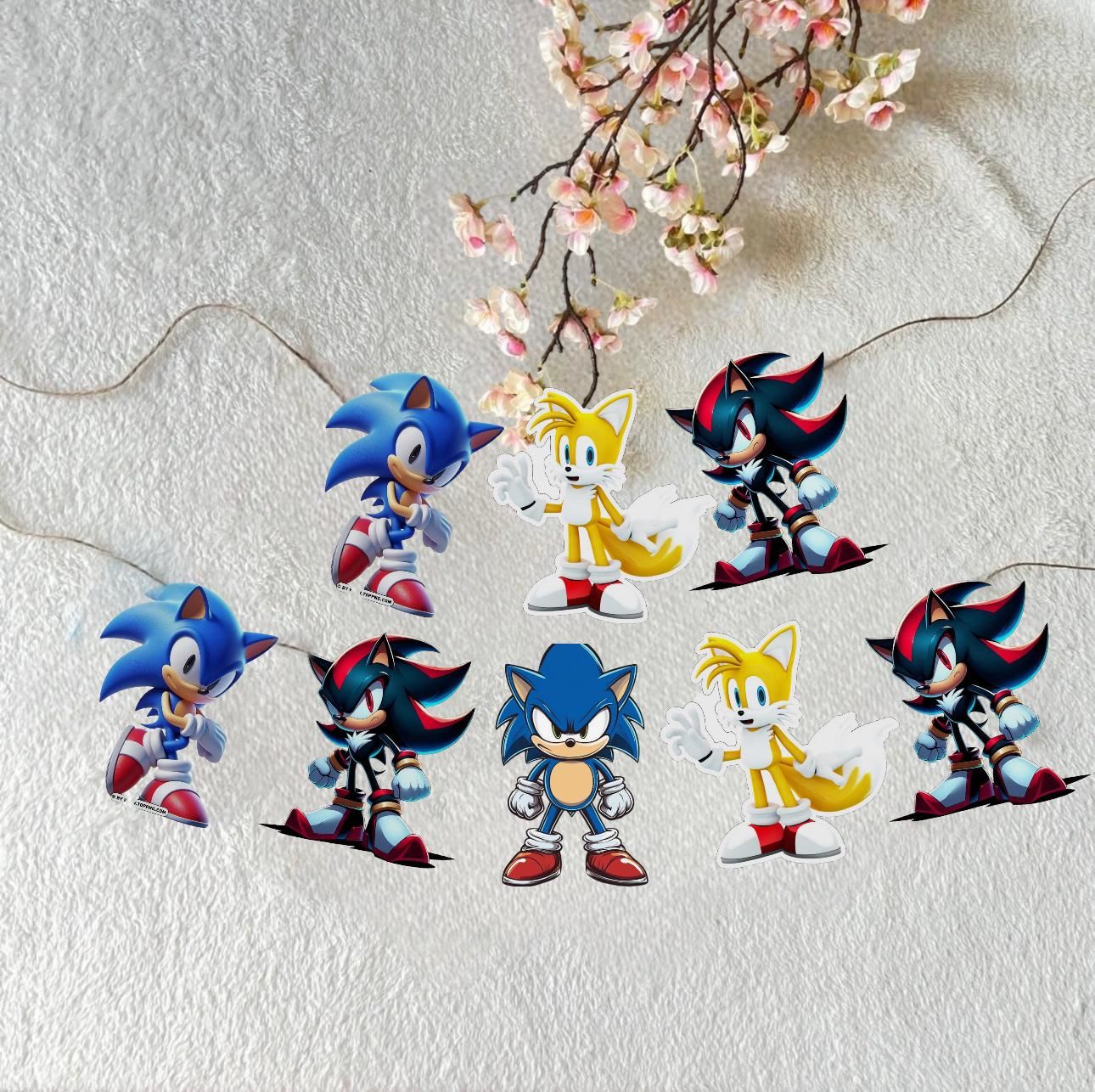 Sonic Dekoratif Banner