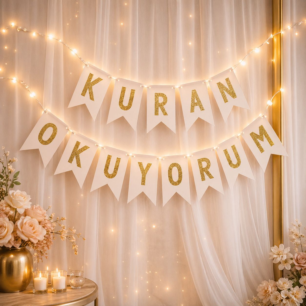 Led Kuran Okuyorum Yazısı