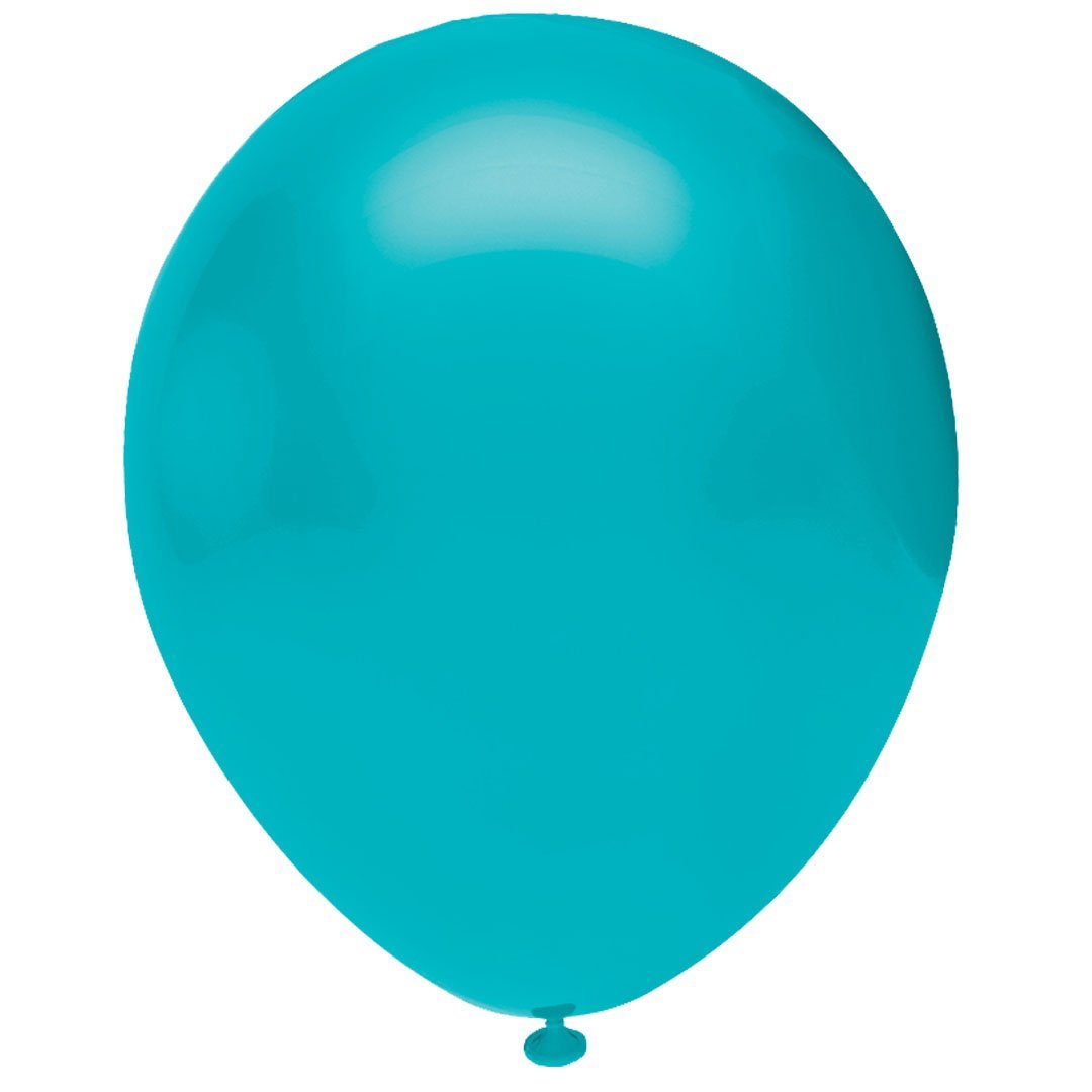 Turkuaz Pastel Balon 10 Adet