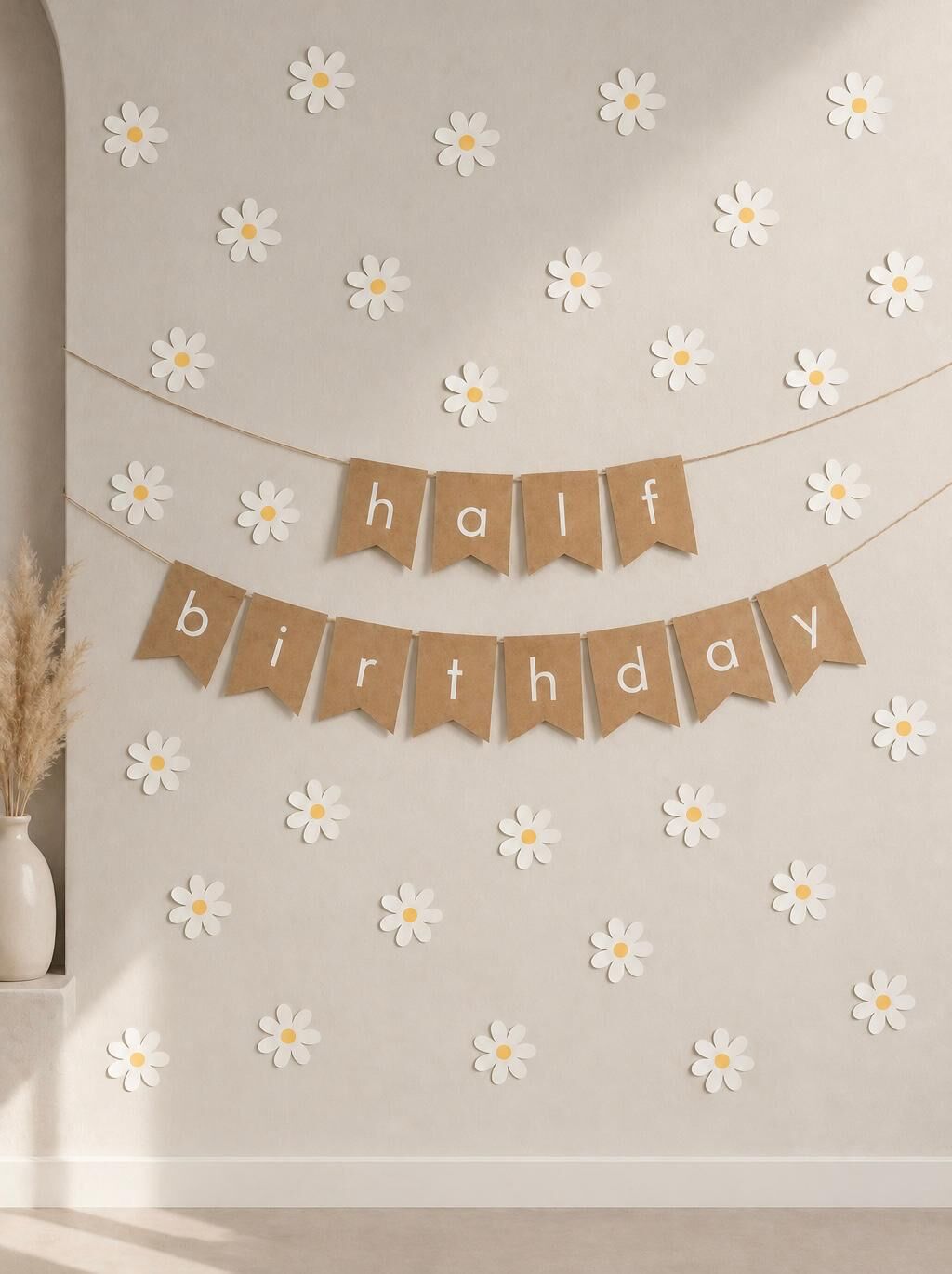 Papatya Teması Yarım Yaş Konsept