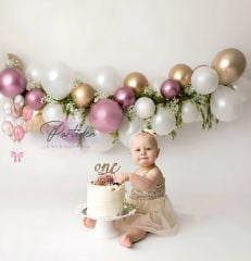 Pembe Elite Balon Zinciri