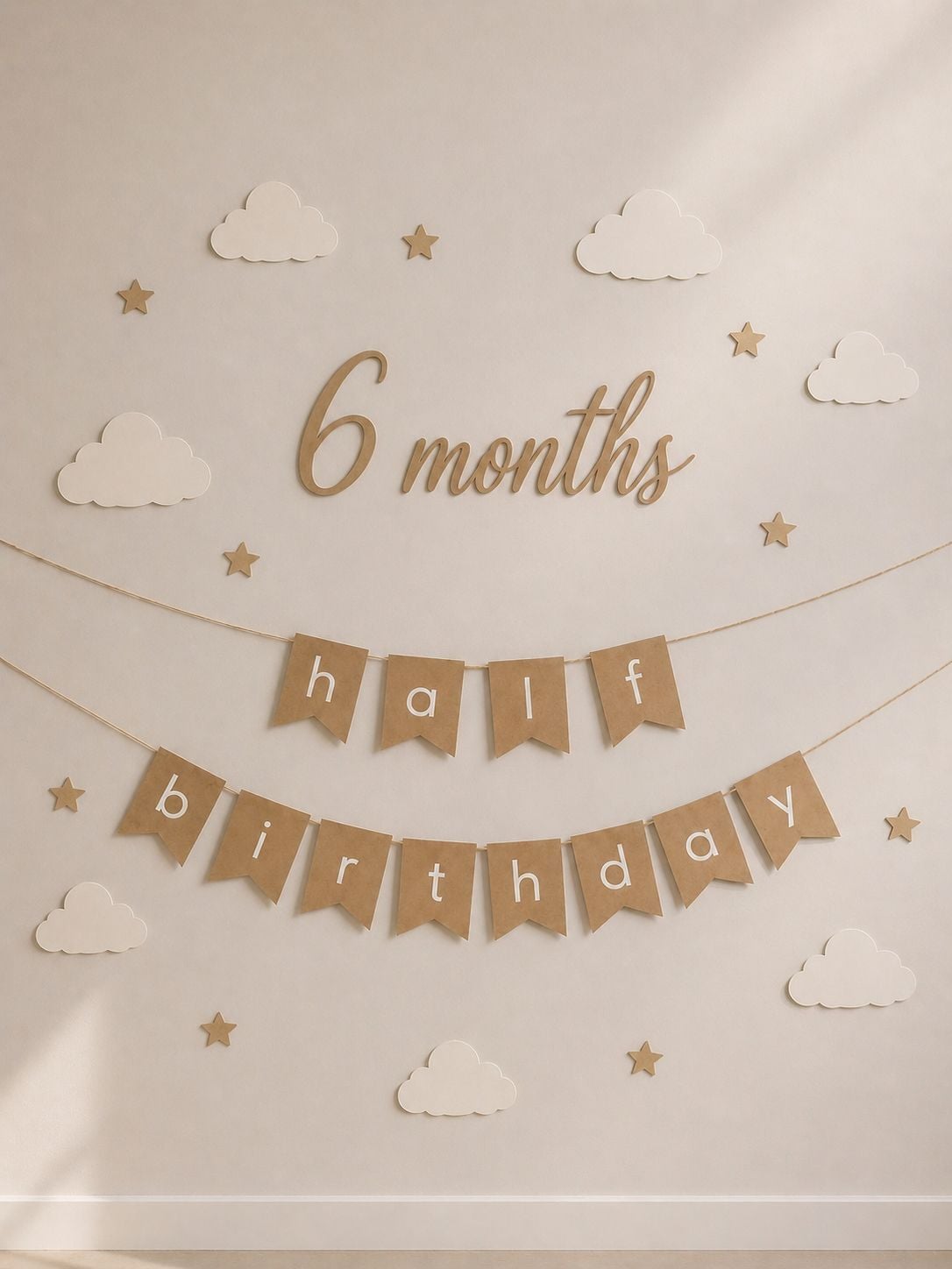 Bulut Teması Yarım Yaş Konsept