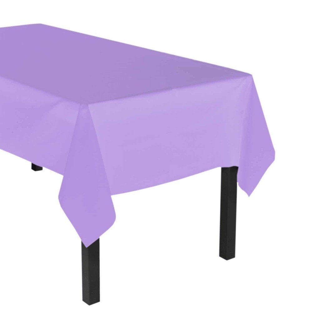 Mor Plastik Masa Örtüsü 120x180