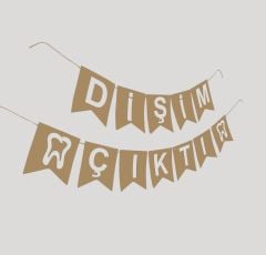 Kraft Beyaz Dişim Çıktı Yazısı