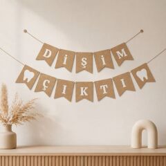 Kraft Beyaz Dişim Çıktı Yazısı