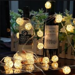 Rattan Bambu Led Işık