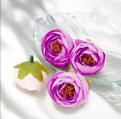 4cm Pembe Kafa Şakayık 3 Adet