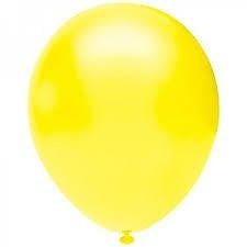 Sarı Pastel Balon 10 Adet