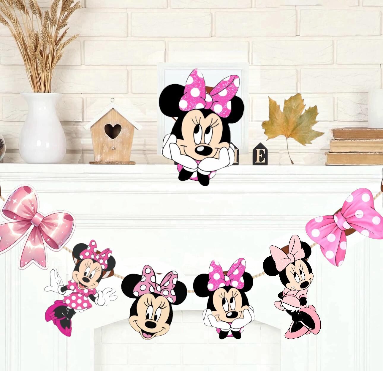 Minnie Mouse Dekoratif Banner
