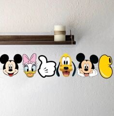 Mickey Mouse Dekoratif Banner