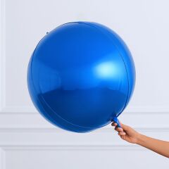 4d Küre Lacivert Folyo Balon