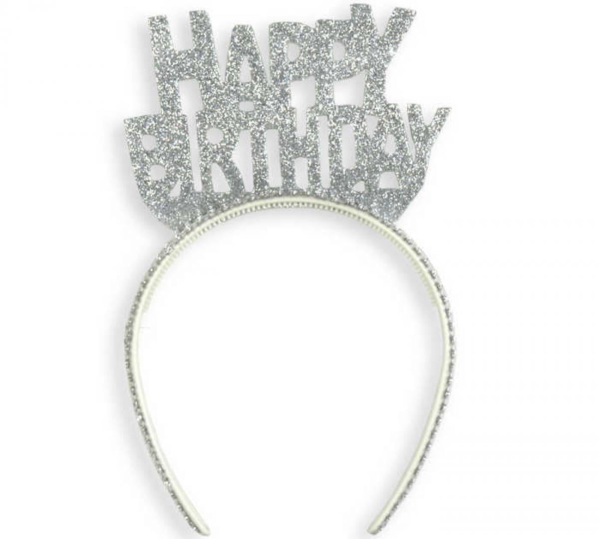 GÜMÜŞ EVA HAPPY BİRTHDAY TAÇ