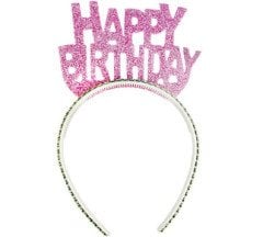 PEMBE EVA HAPPY BİRTHDAY TAÇ