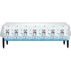 Mavi Diş Plastik Masa Örtüsü 120x180