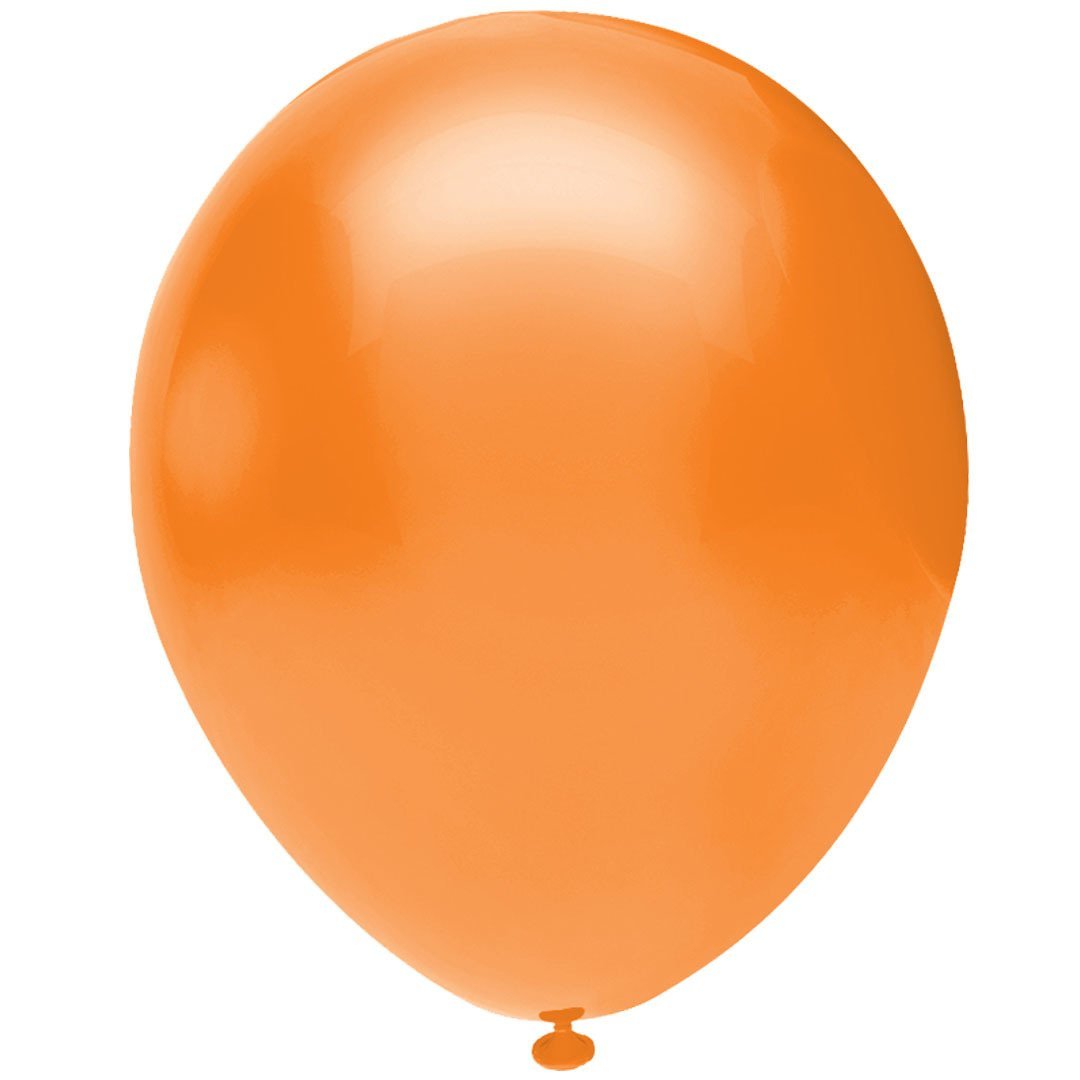 Turuncu Pastel Balon 10 Adet