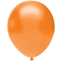 Turuncu Pastel Balon 10 Adet