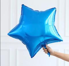 Lacivert Yıldız Folyo Balon 1 Adet