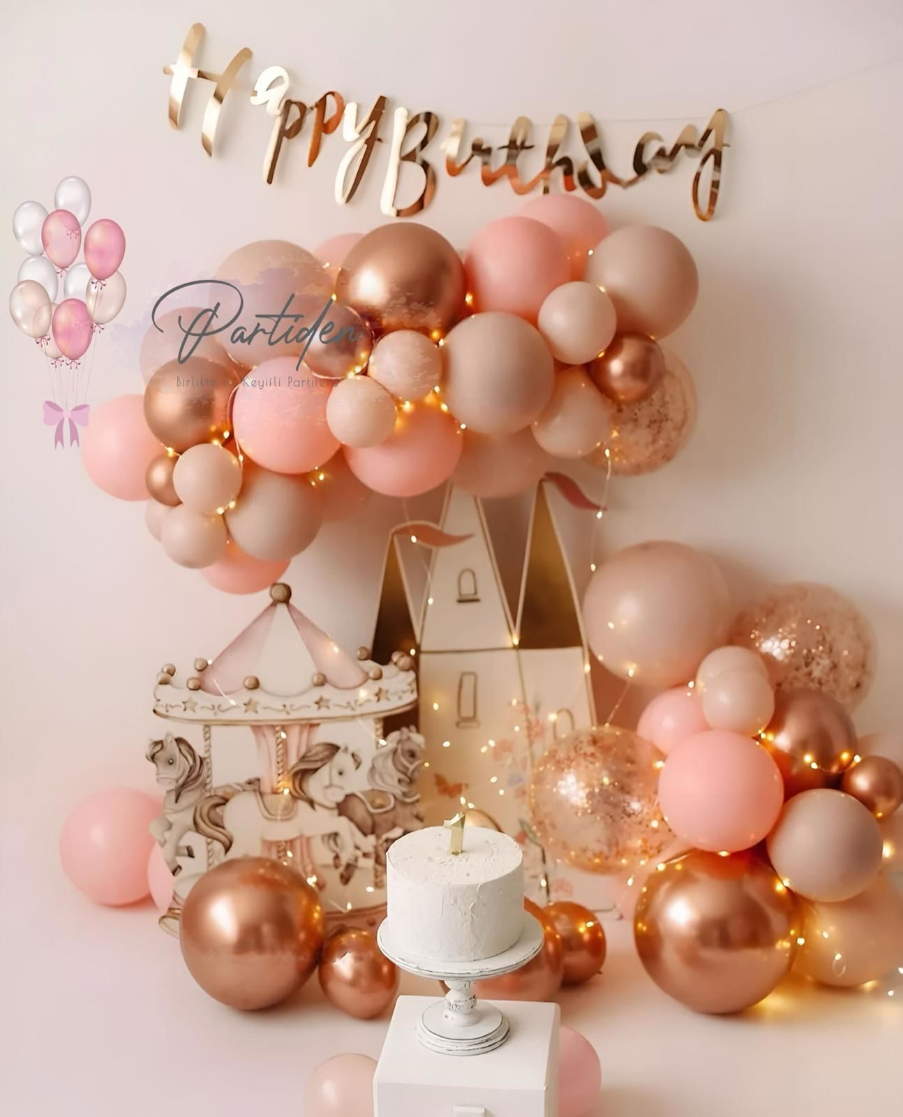 Rose Bej Mini Konsept