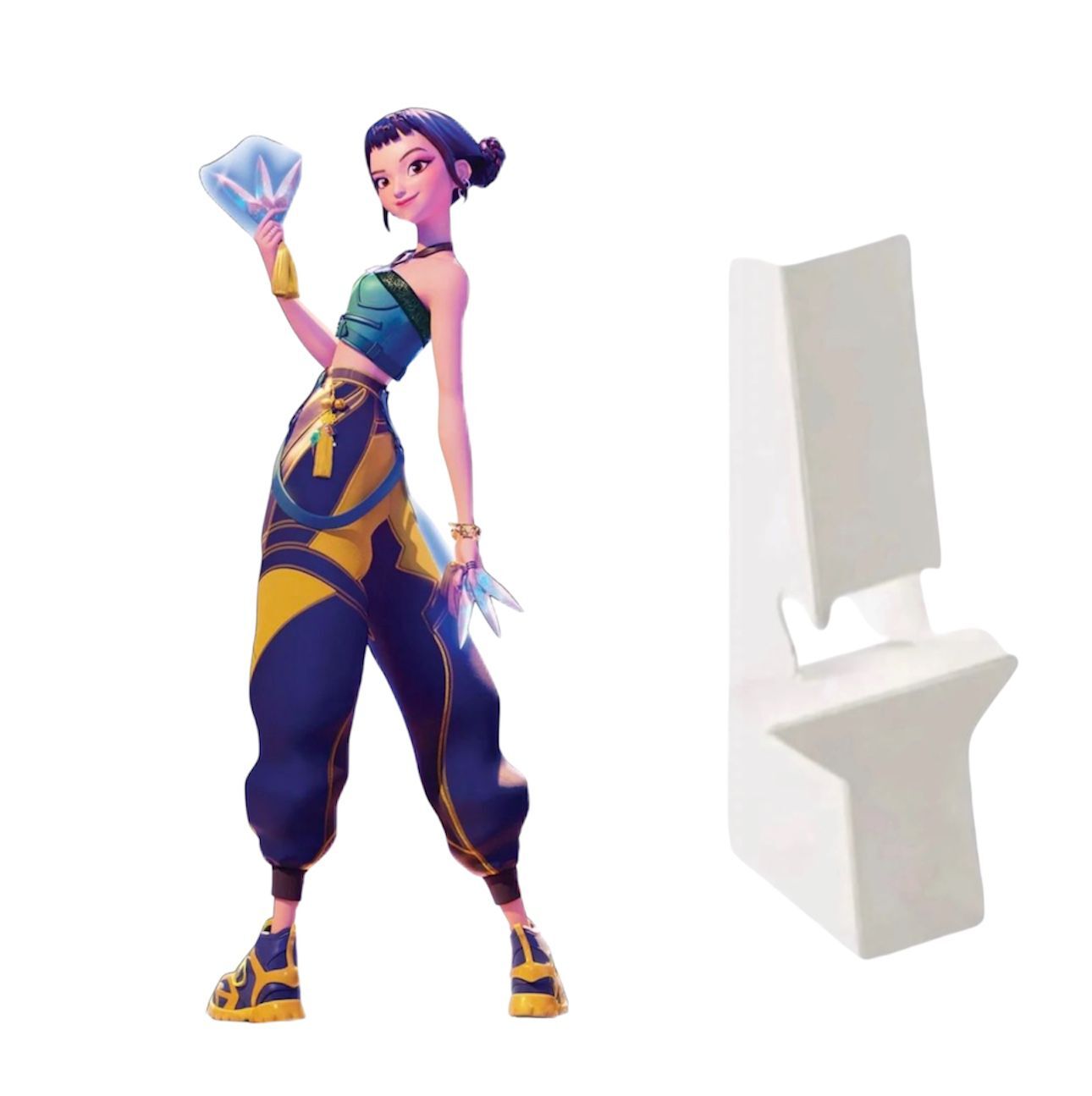K-pop Zoey Ayaklı Maket Pano