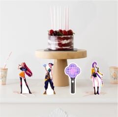 K-pop Demon Masa Süsü 4 Adet