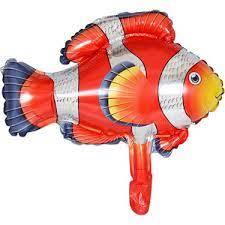 Kırmızı Balık Folyo Balon