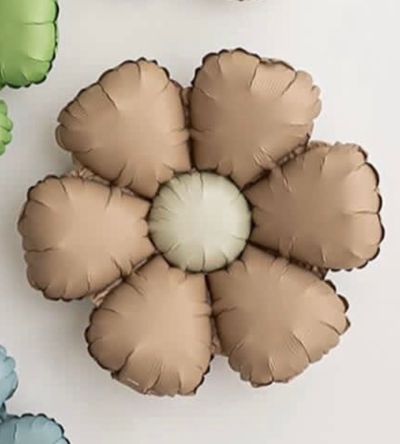 Kahve Papatya Folyo Balon 1 Adet