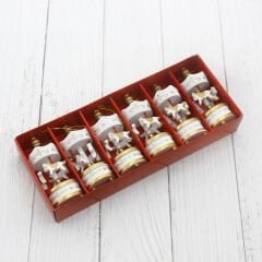 Beyaz Mini Atlı Karınca 6 Adet