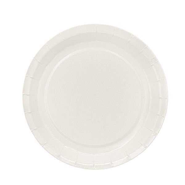 Beyaz Karton Tabak 8 Adet