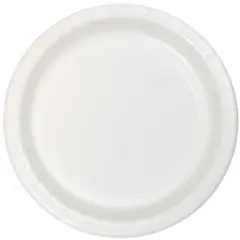 Beyaz Karton Tabak 8 Adet