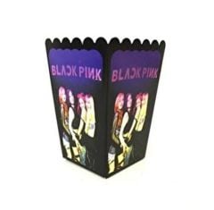 Black Pink Mısır Popcorn Kutusu 8 Adet