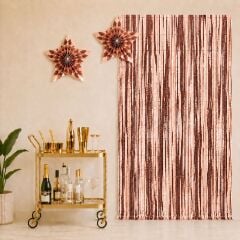 Rosegold Işıltılı Parti Perdesi