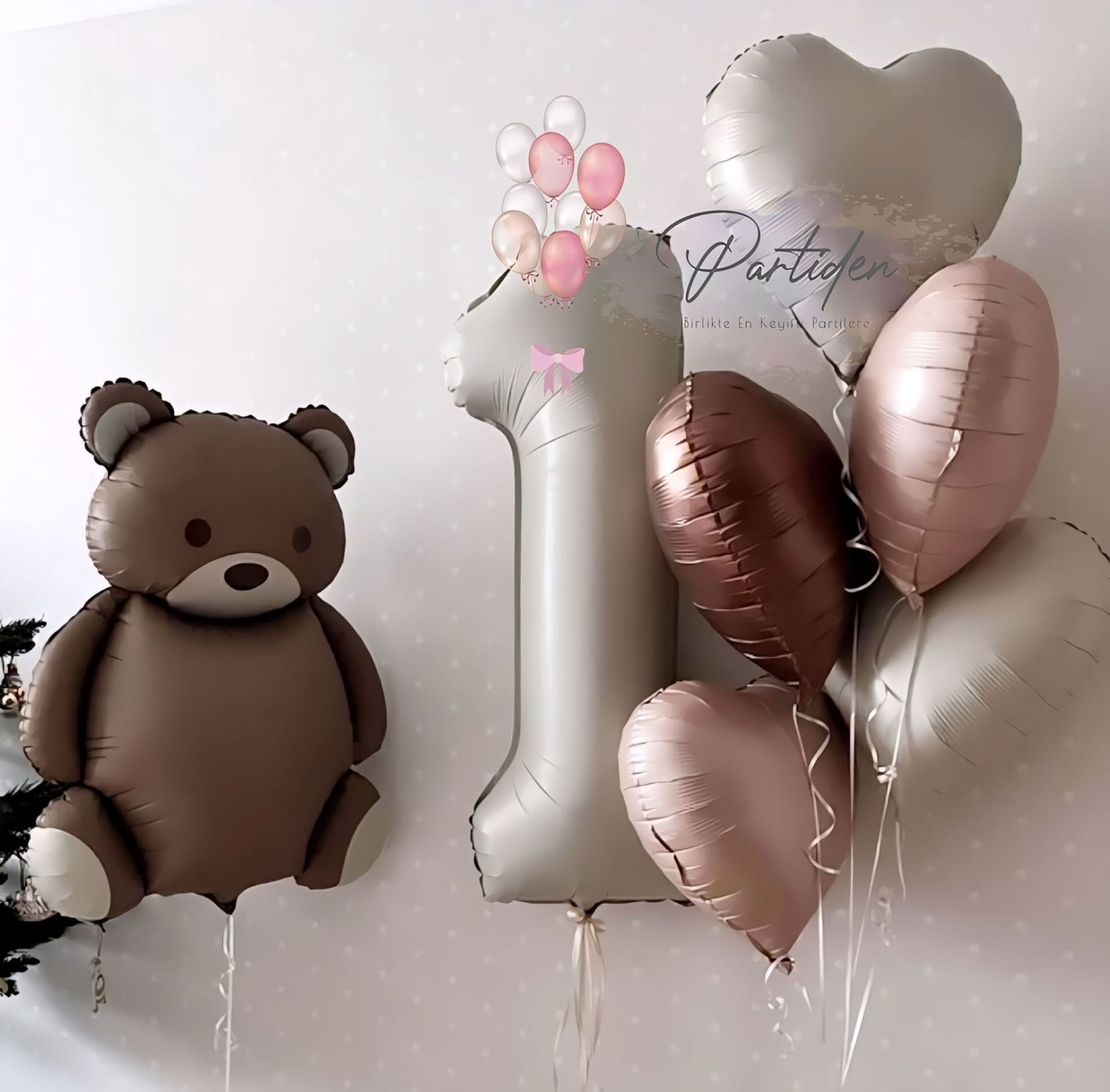 Ayıcık Bohoo Balon Demeti