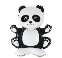 Ayaklı Panda Folyo Balon