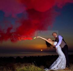 Kırmızı Sis Bombası 1 Adet