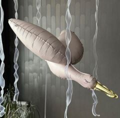 Pembe Leylek Folyo Balon