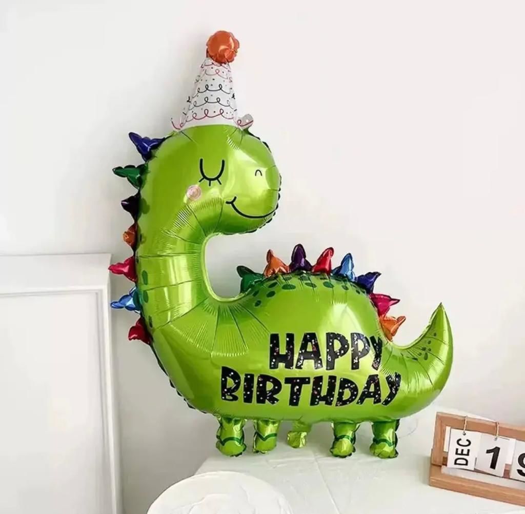 Kukuletalı Dinazor Folyo Balon