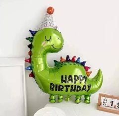 Kukuletalı Dinazor Folyo Balon