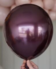 50 Lİ BORDO KROM BALON