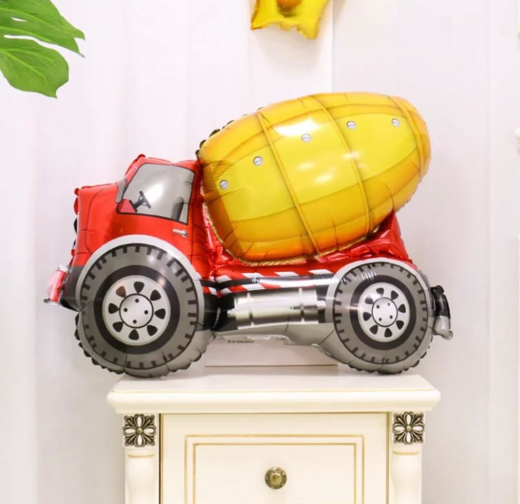 Beton Arabası Mixer Folyo Balon