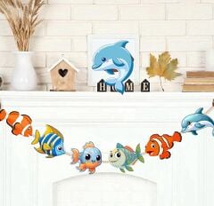 Deniz Teması Dekoratif Banner