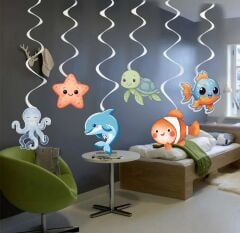 Deniz Teması Sarkıt Süs