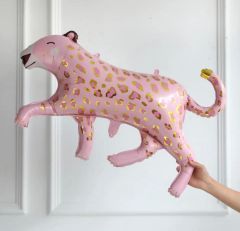 Pembe Panter Folyo Balon