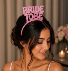 Eva Pembe Bride To Be Taç