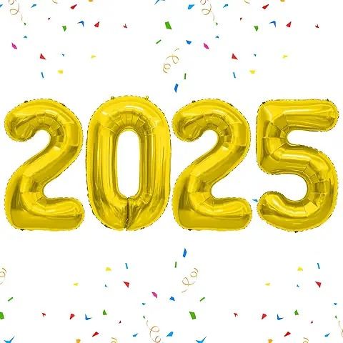 Gold 2025 Folyo Balon