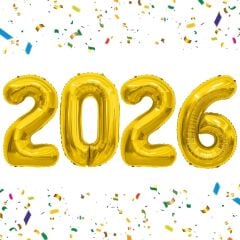 Gold 2026 Folyo Balon